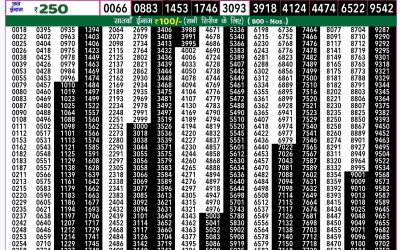 Rajshree 50 shukra weekly lottery 7.30pm result 23 August 2024