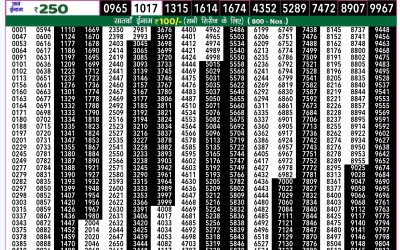 Rajshree 50 shani weekly lottery 7.30pm result 21 September 2024