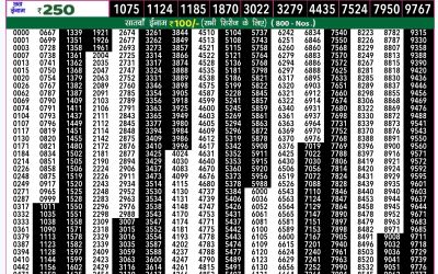 Rajshree 50 shani weekly lottery 7.30pm result 5 October 2024