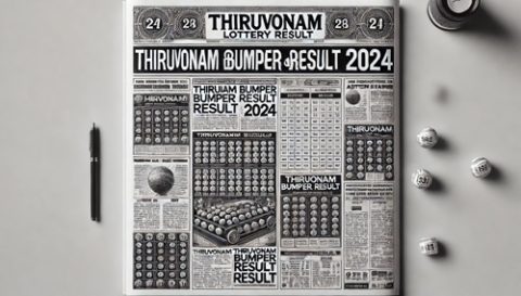 Kerala State Lottery Onam Bumper Result